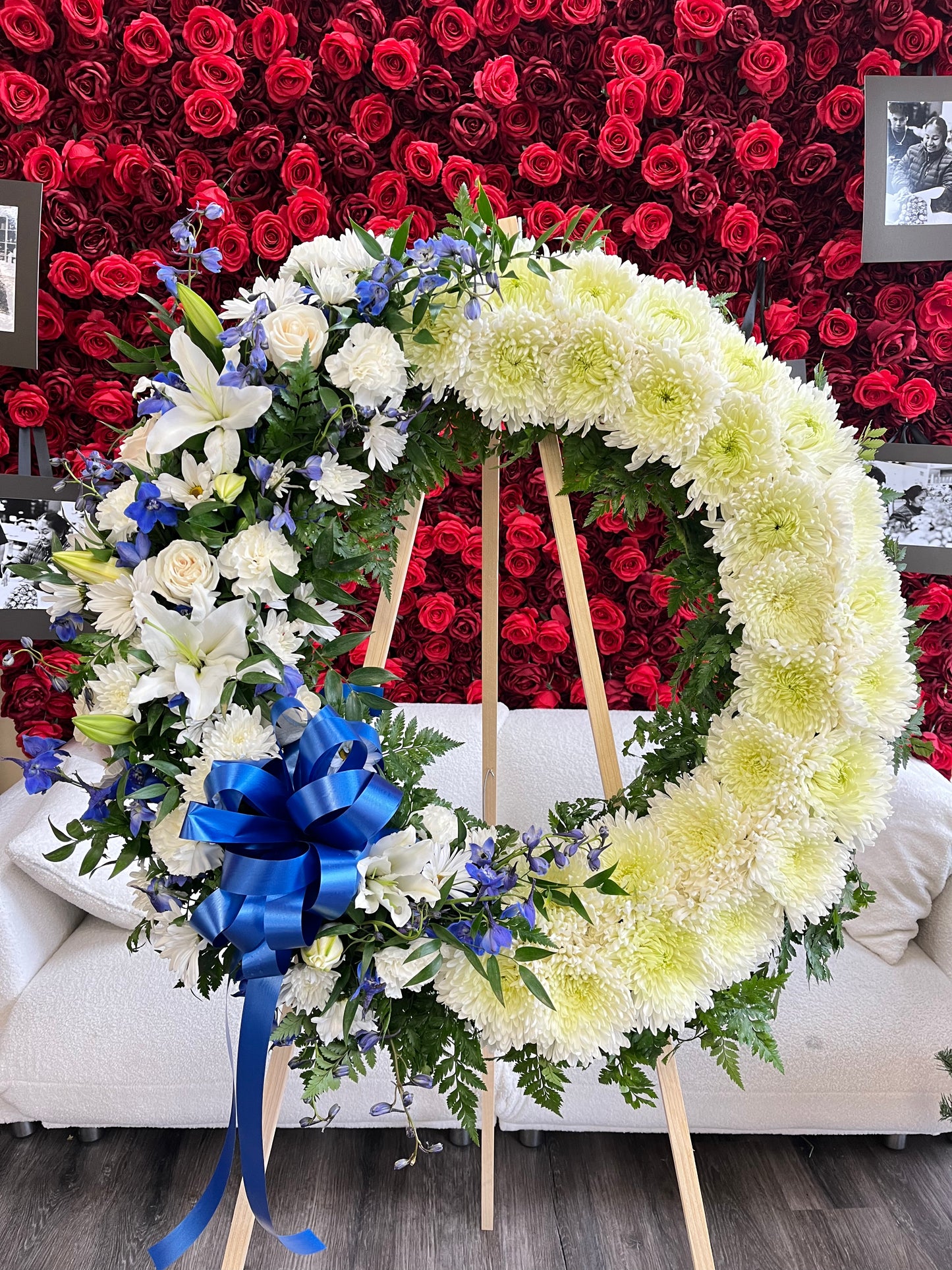 Corona de bendiciones serenas