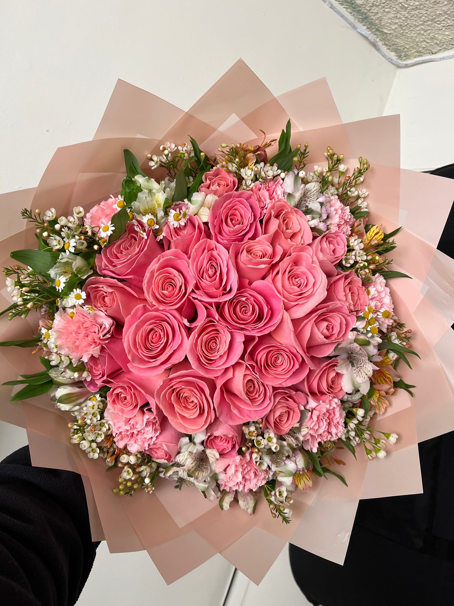 Mezcla de pétalos de rosa