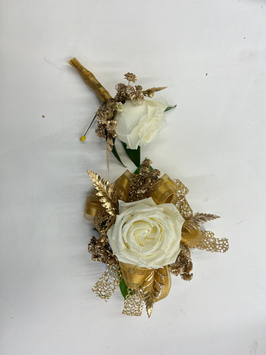 Golden Corsage