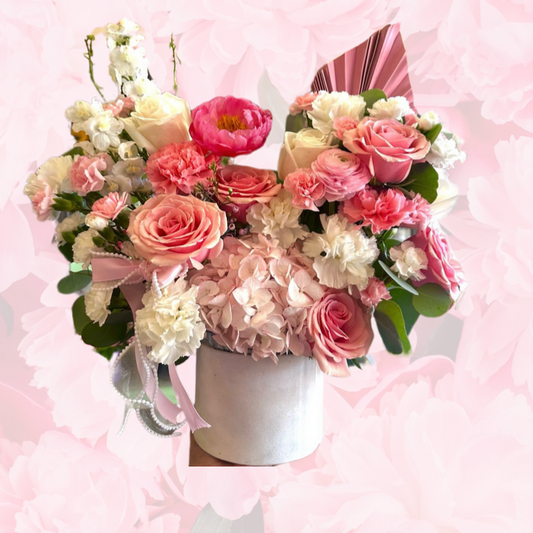 Rosy Box of Blooms